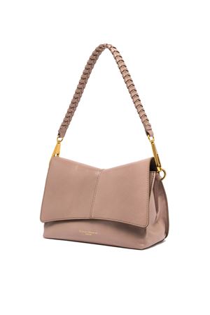Diva bag in pink crinkled waxed leather GIANNI CHIARINI | BS11940RALPH14363
